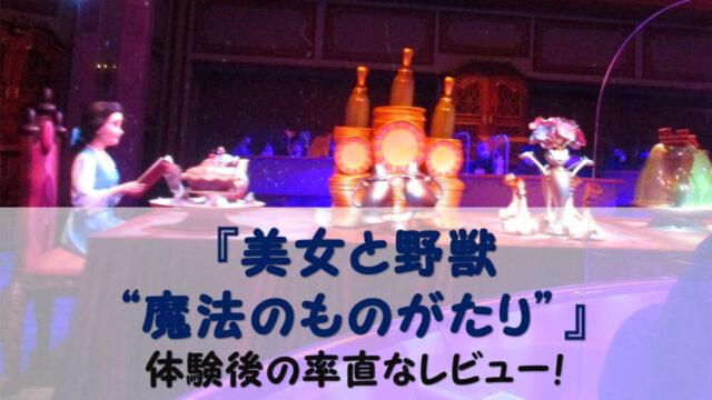 感想 美女と野獣 魔法のものがたり はつまらない ３回体験したので解説します 夢を叶えたいママのブログ
