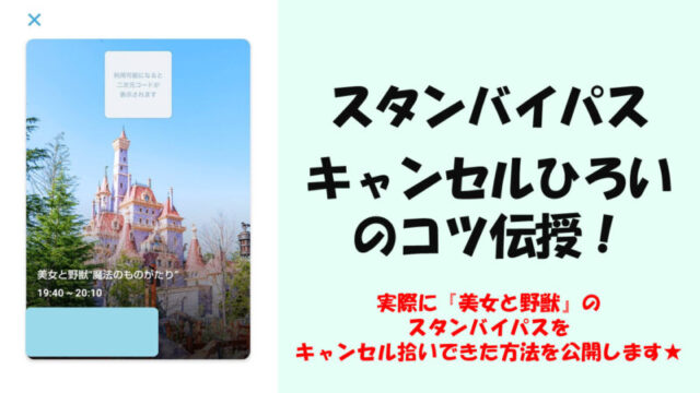 スタンバイパス攻略 美女と野獣 と ベイマックス のスタンバイパス両方取る方法 夢を叶えたいママのブログ