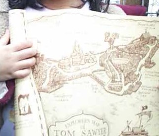 トムソーヤ島地図