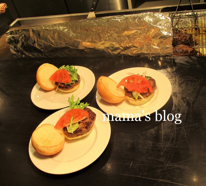 オリエンタルホテル東京ベイ-朝食ビュッフェ-ハンバーガー